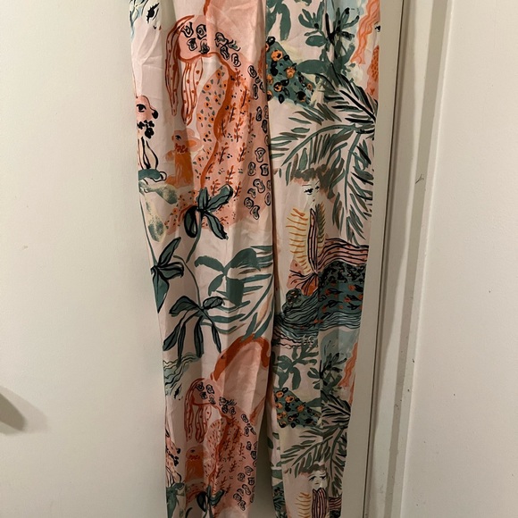 Wilfred 2 Piece Melon Print Pant Suit Size Small - Picture 5 of 7